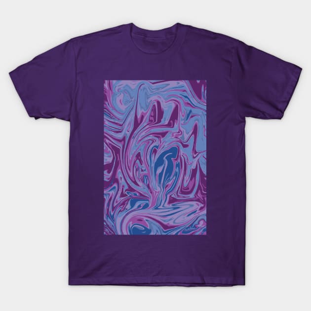 Dizzy Abstract Painting T-Shirt by Dorothy Designs